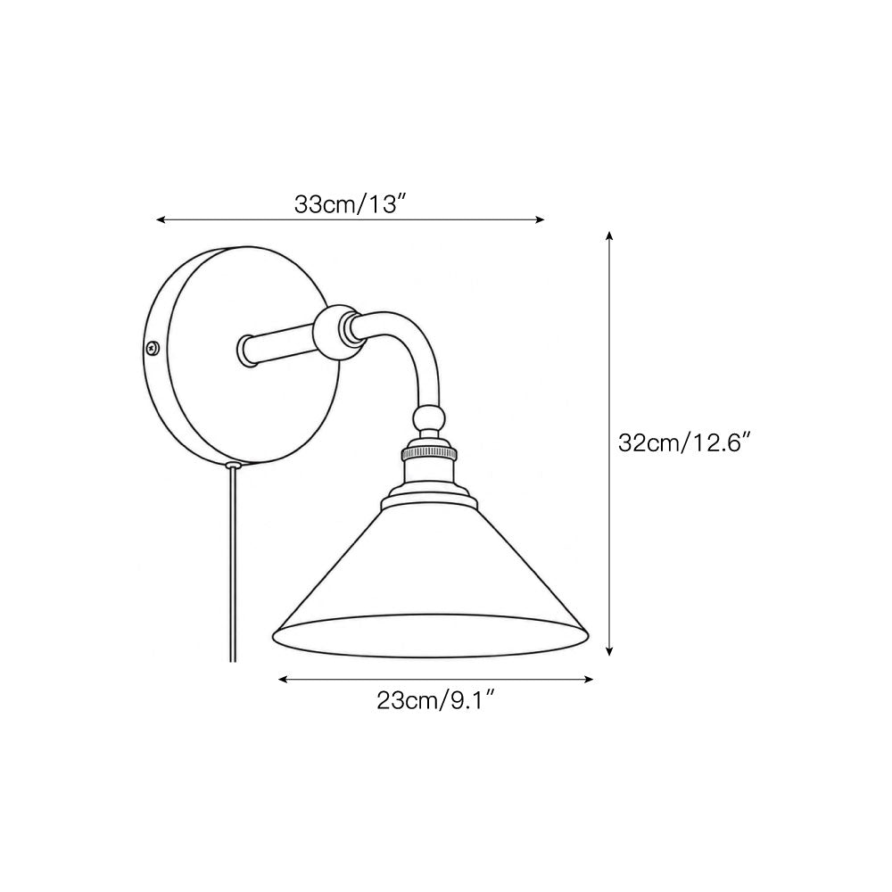 Cireella wandlamp