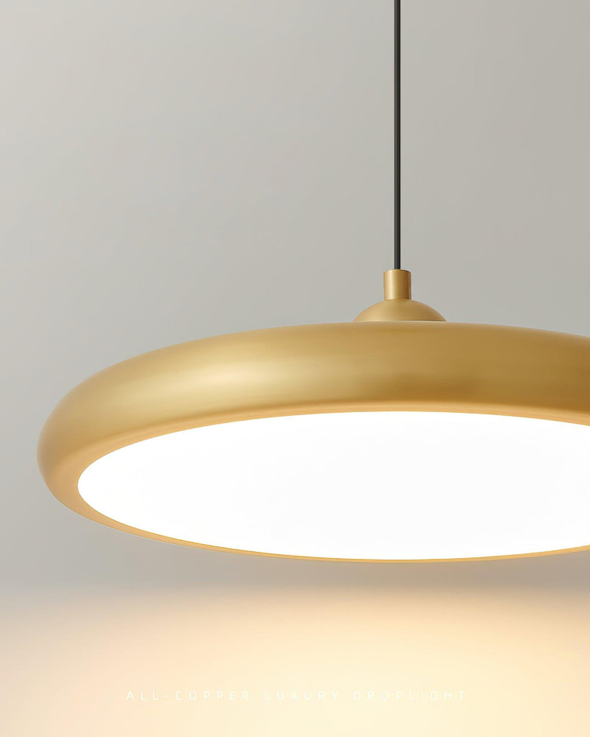Wynric glamoureus hanglamp messing
