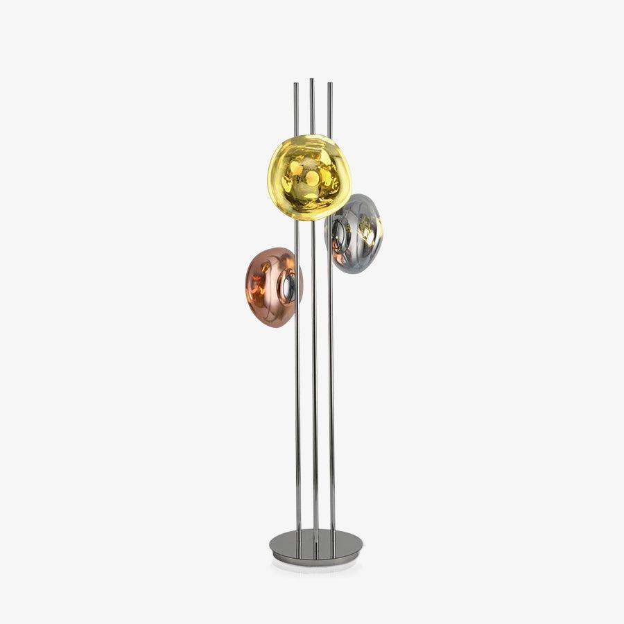 Gevara moderne vloerlamp in chroom