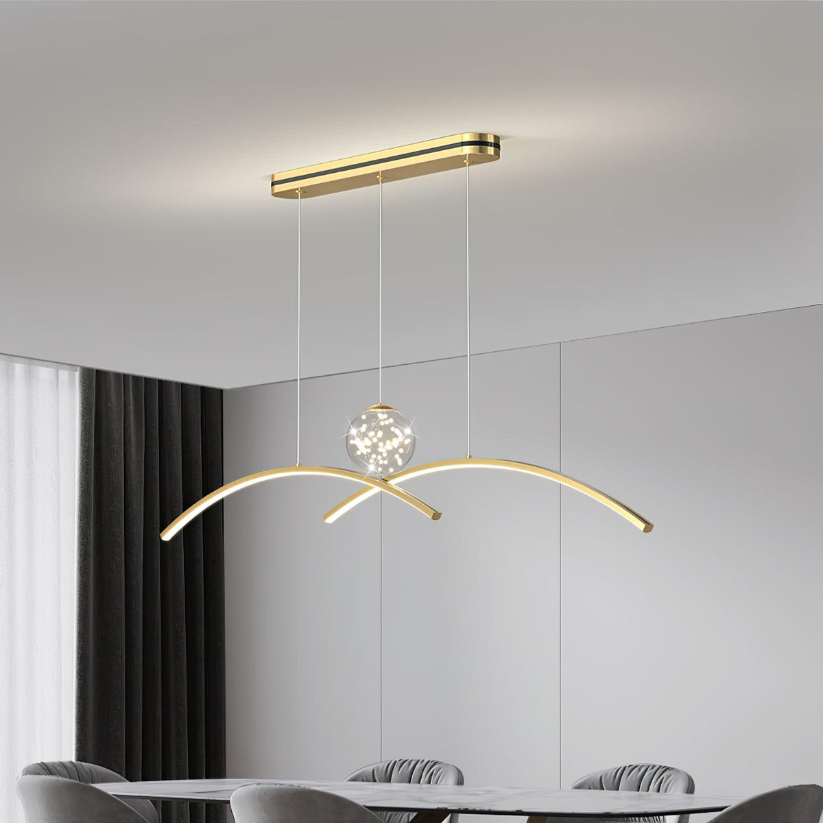 Lumosin acryl hanglamp met minimalistisch ontwerp