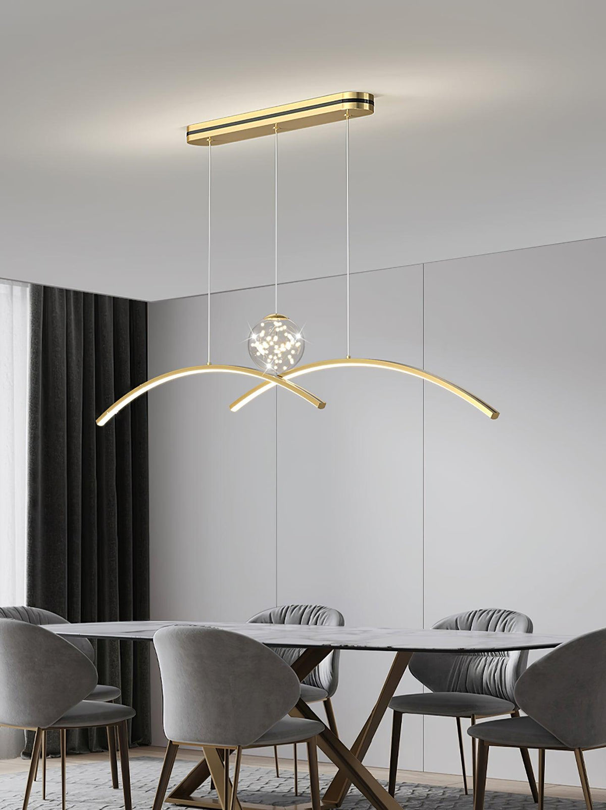 Lumosin acryl hanglamp met minimalistisch ontwerp
