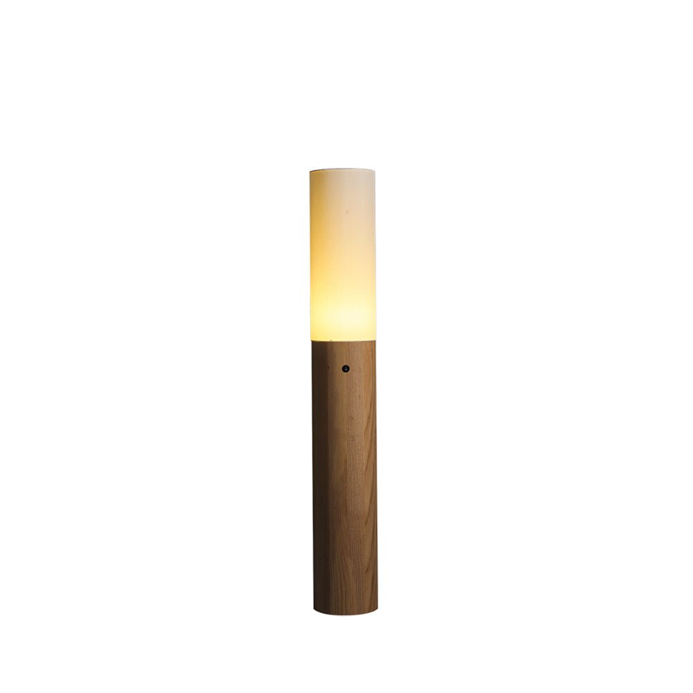 Viraalia Timber Column vloerlamp