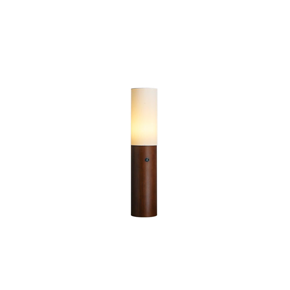 Viraalia Timber Column vloerlamp