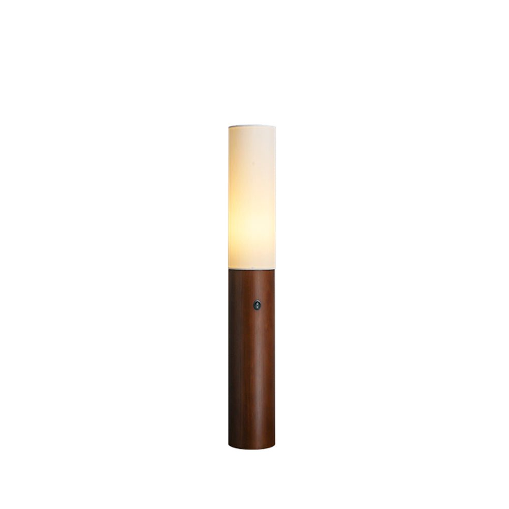 Viraalia Timber Column vloerlamp
