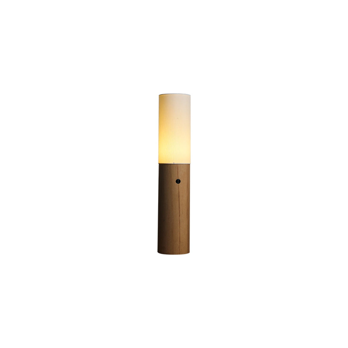 Viraalia Timber Column vloerlamp