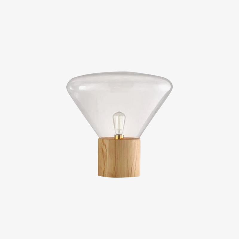 Sylirella Minimalistische houten tafellamp