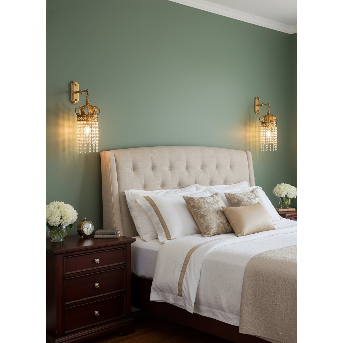 Timon messing kroonluchter wandlamp
