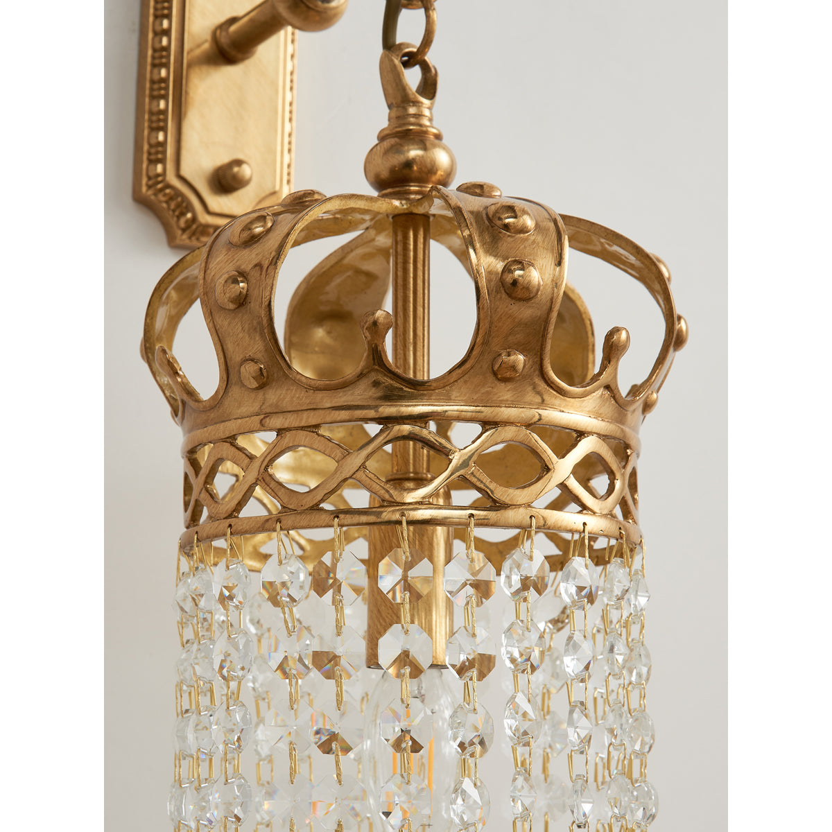 Timon messing kroonluchter wandlamp