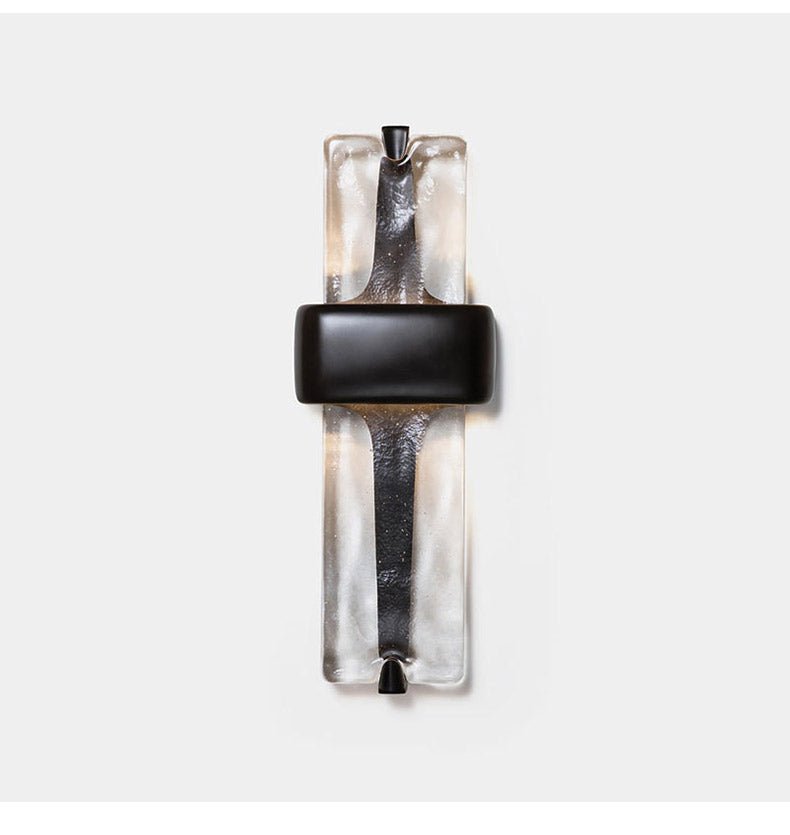 Ilmara premium glazen wandlamp in Noordse kunststijl