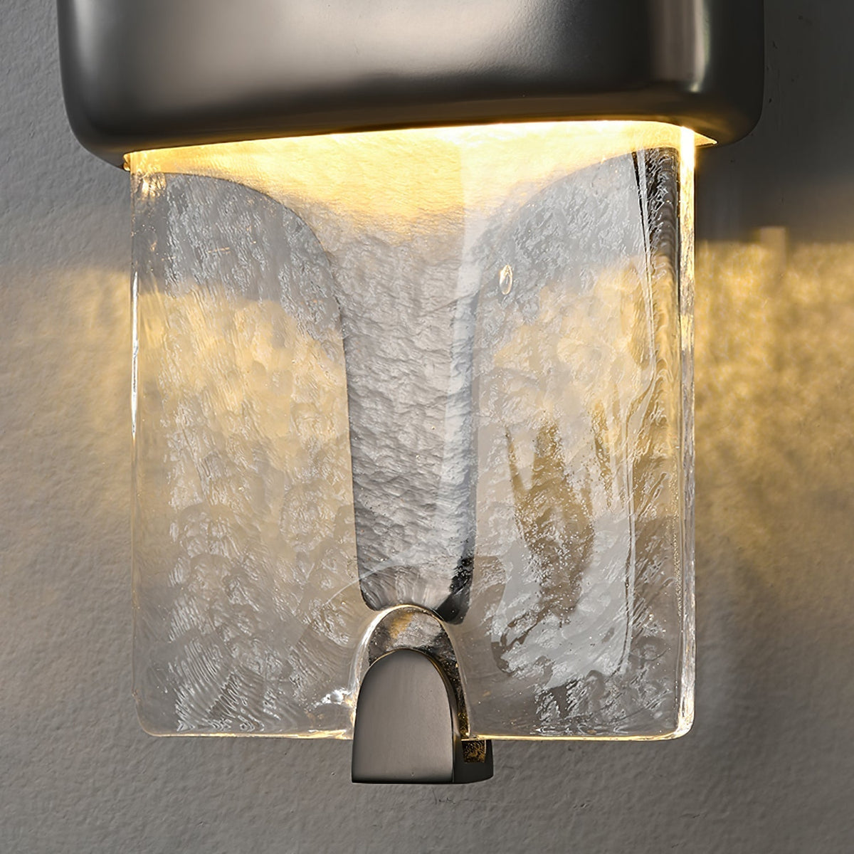 Ilmara premium glazen wandlamp in Noordse kunststijl