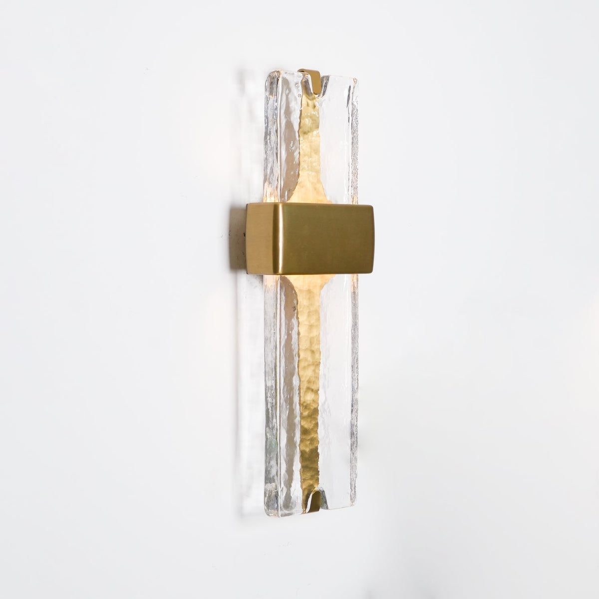 Ilmara premium glazen wandlamp in Noordse kunststijl