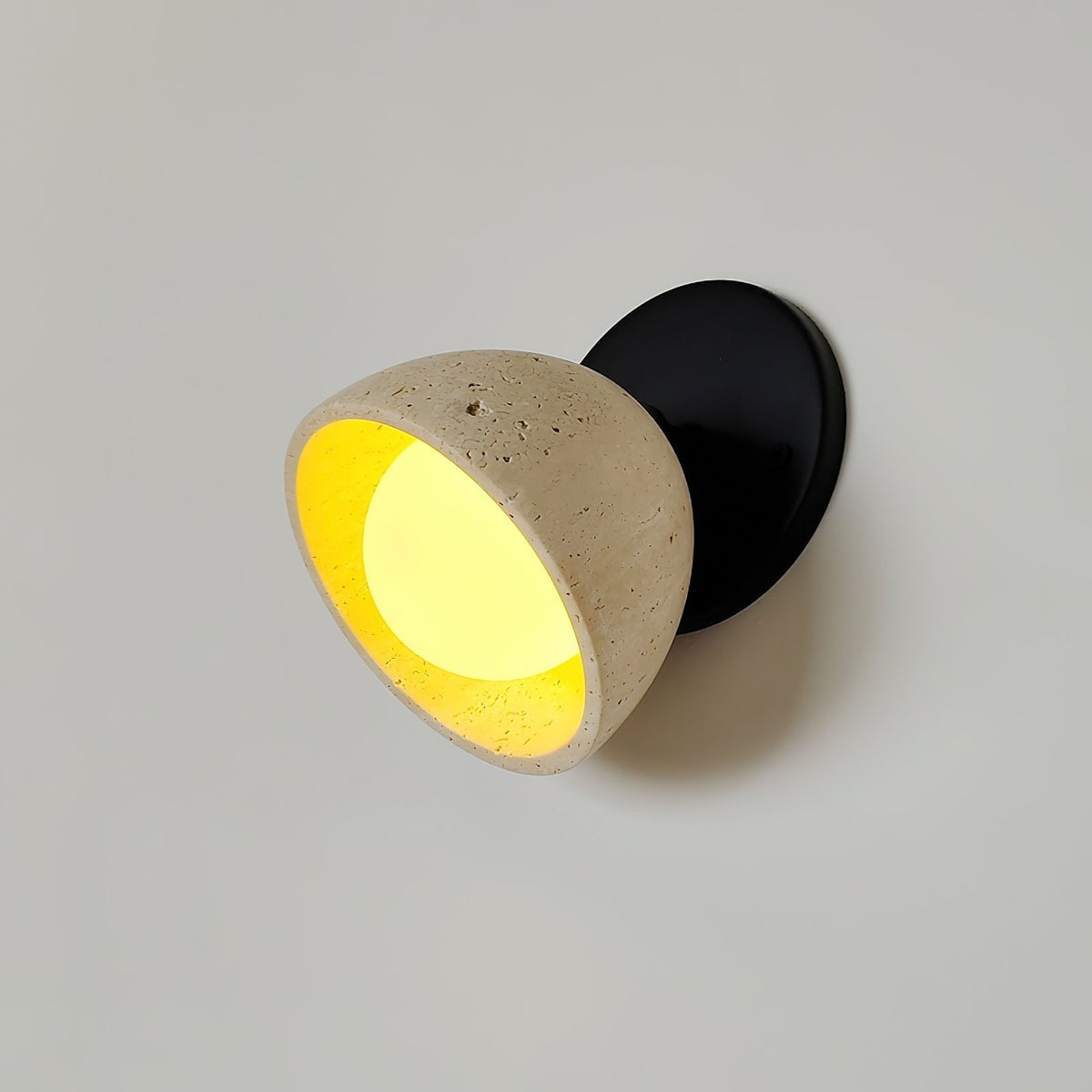 Lia travertin wandlamp