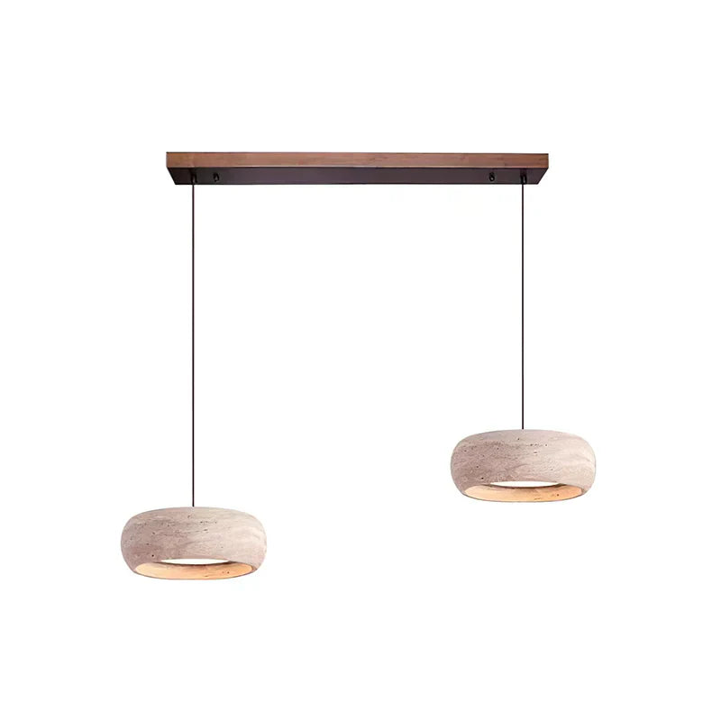 Ozawa Modern Ronde Cement Hanglampen Lampenkap Slaapkamer Eetkamer