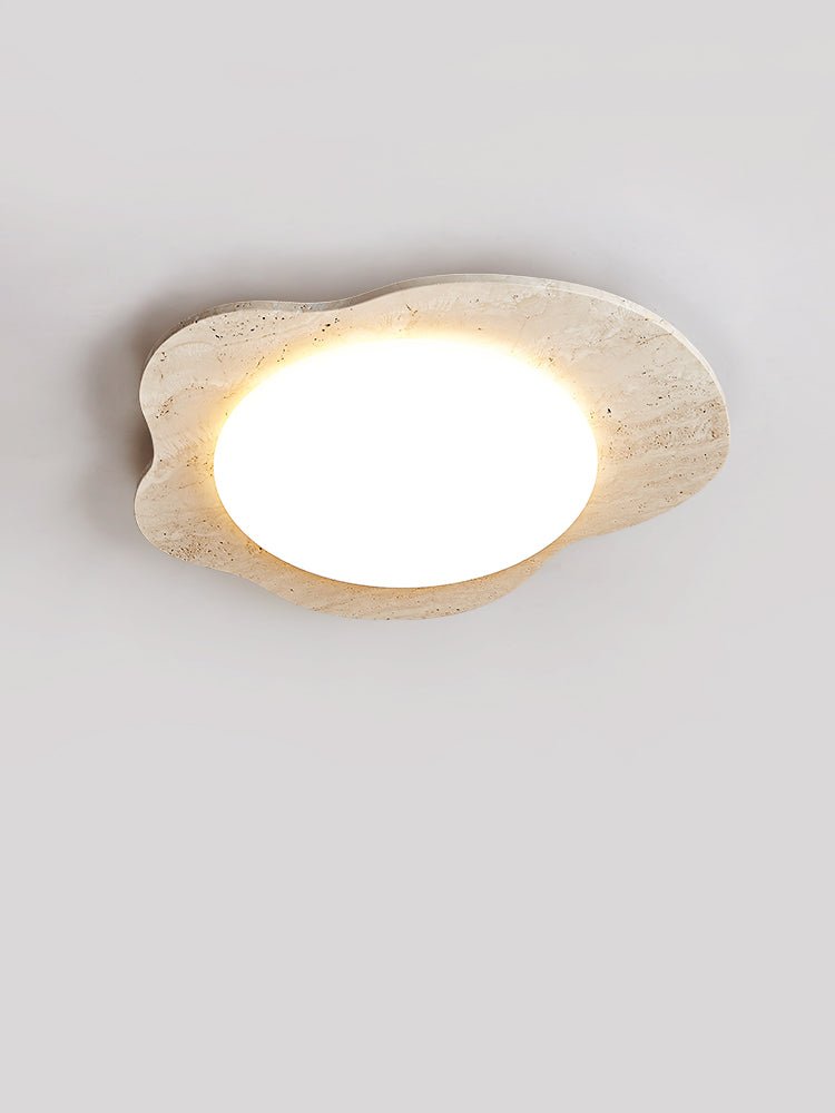 Brisanne travertin Cloud plafondlamp