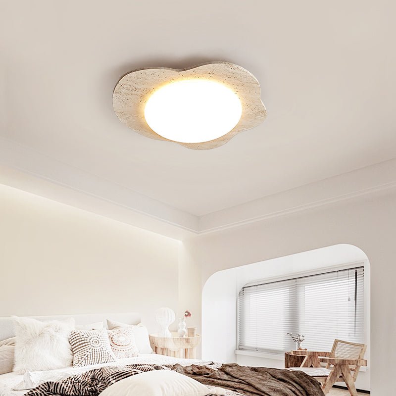 Brisanne travertin Cloud plafondlamp