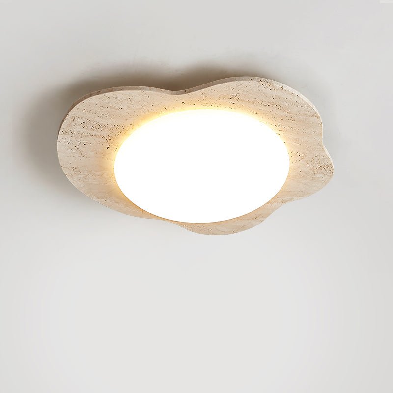 Brisanne travertin Cloud plafondlamp