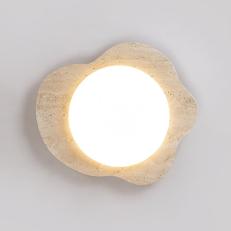 Brisanne travertin Cloud plafondlamp