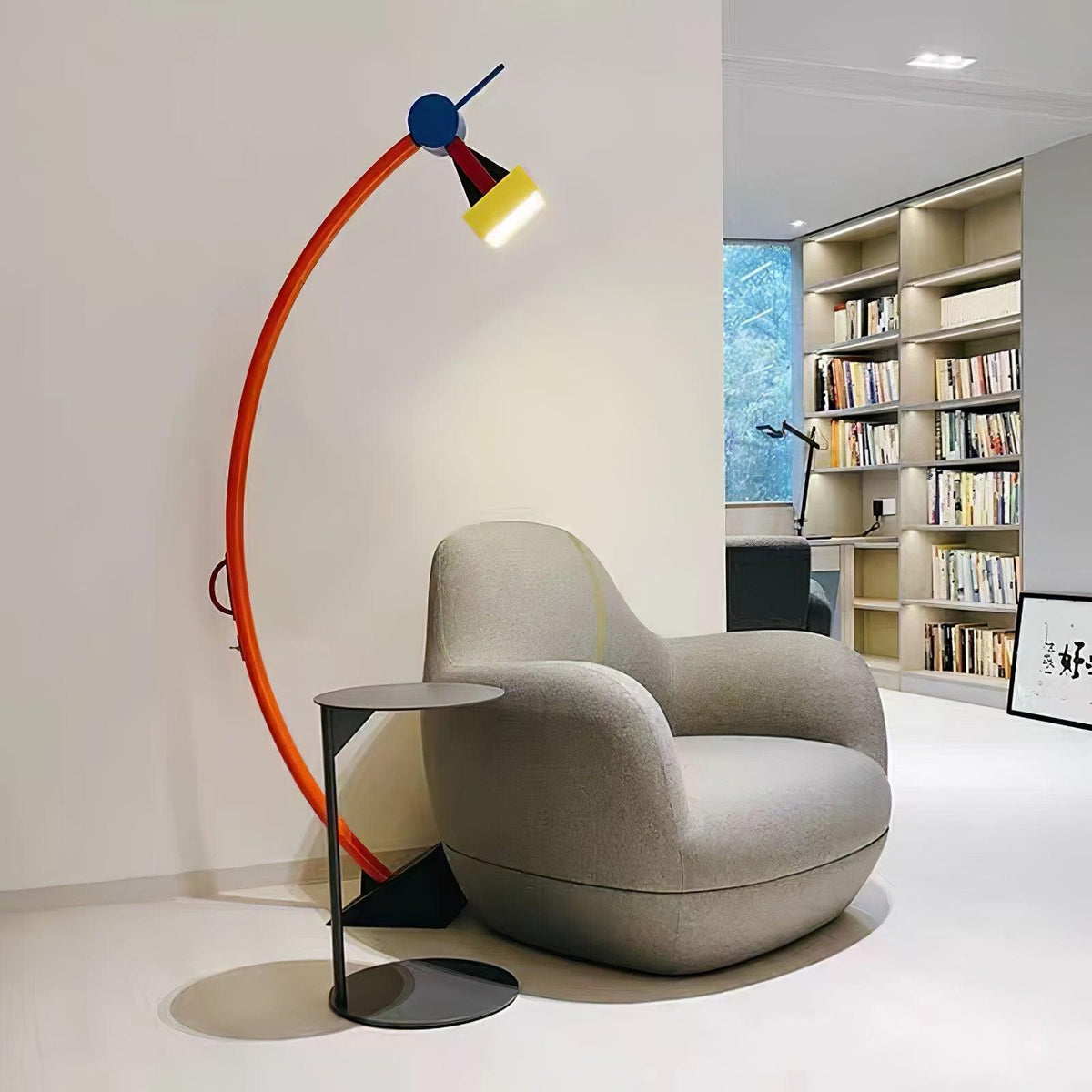 Ecori Acryl Kunst vloerlamp