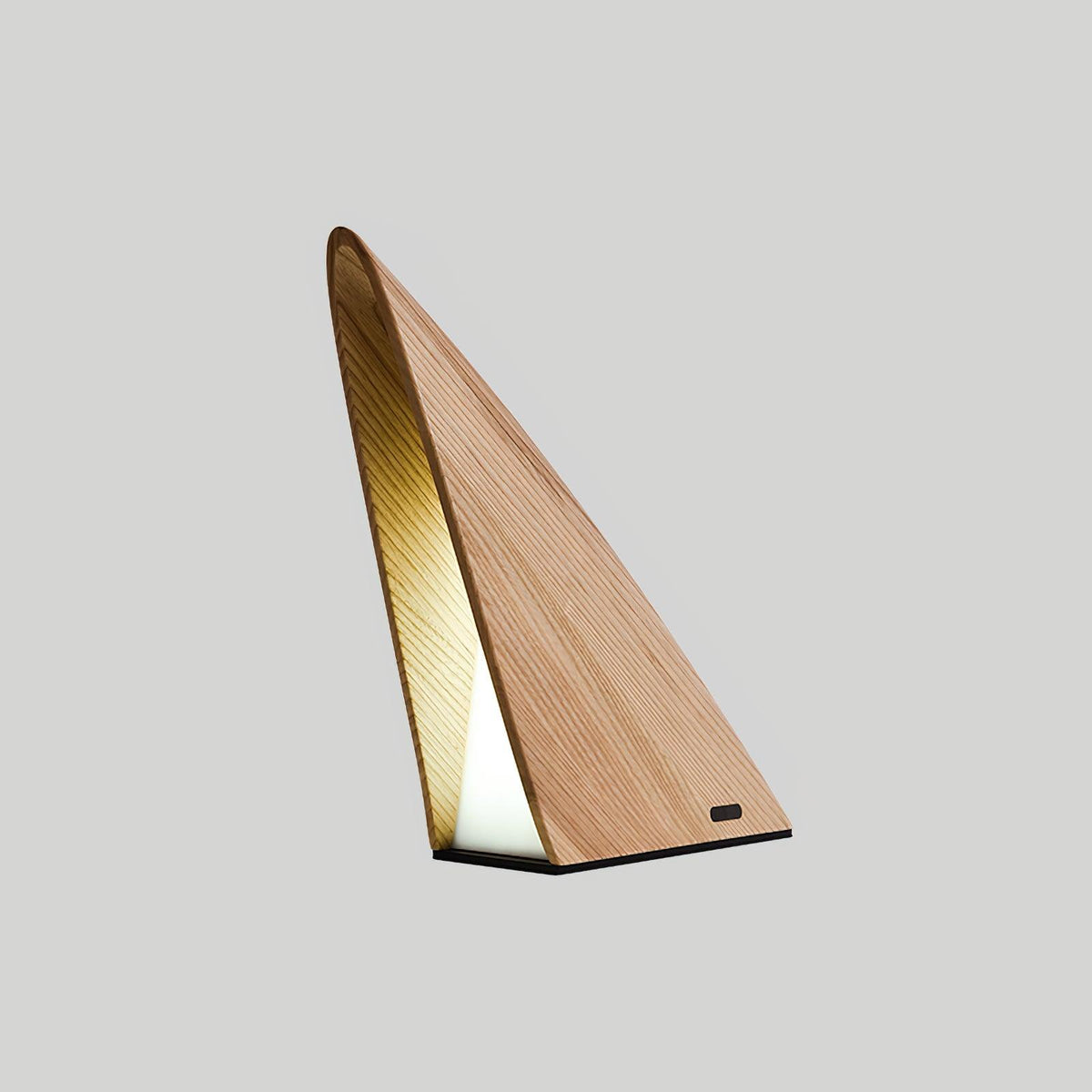 Justin Minimalistische tafellamp van hout