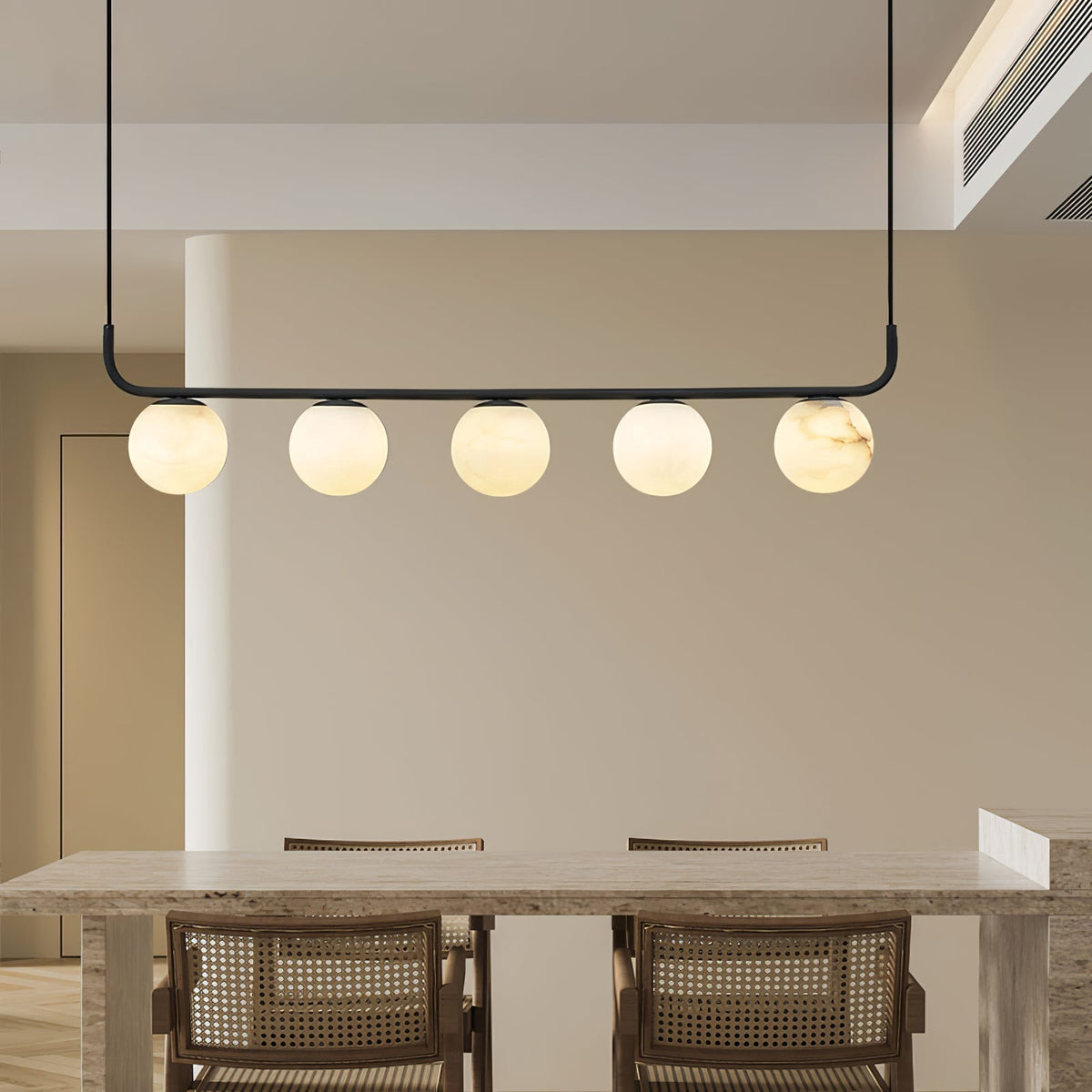 Eiralaine albasten hanglamp