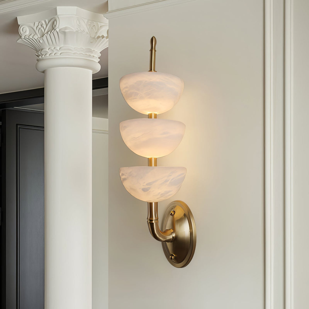 Ulmiraris albasten wandlamp