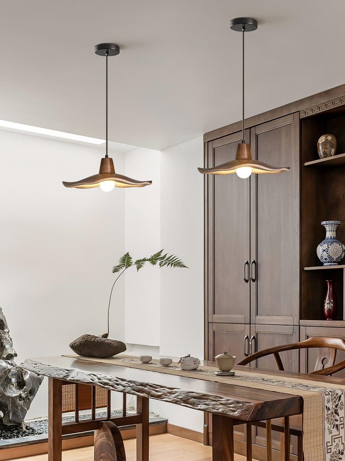 Veliviella Noordse kunst hars hanglamp