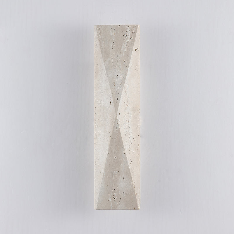 Taveenne travertin wandlamp
