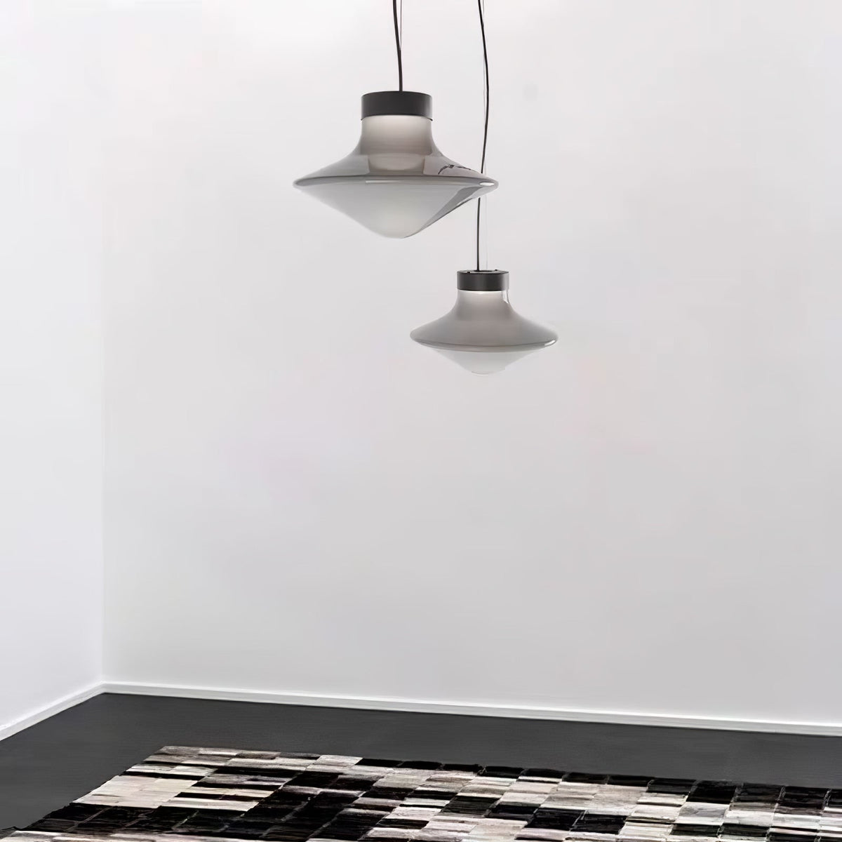 Esoleth Premium Noordse kunst glas hanglamp