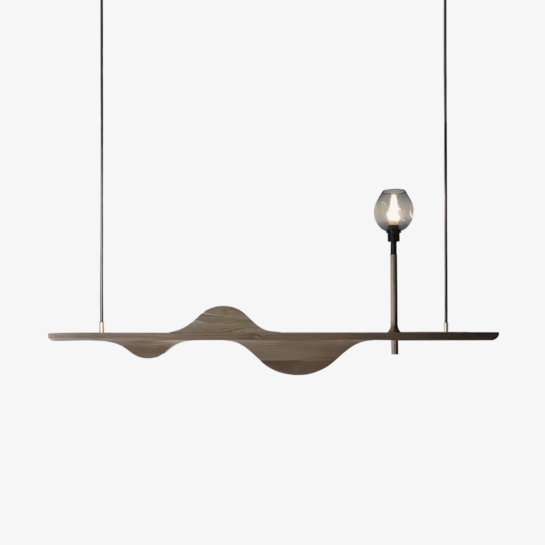Cushais Wave hout hanglamp