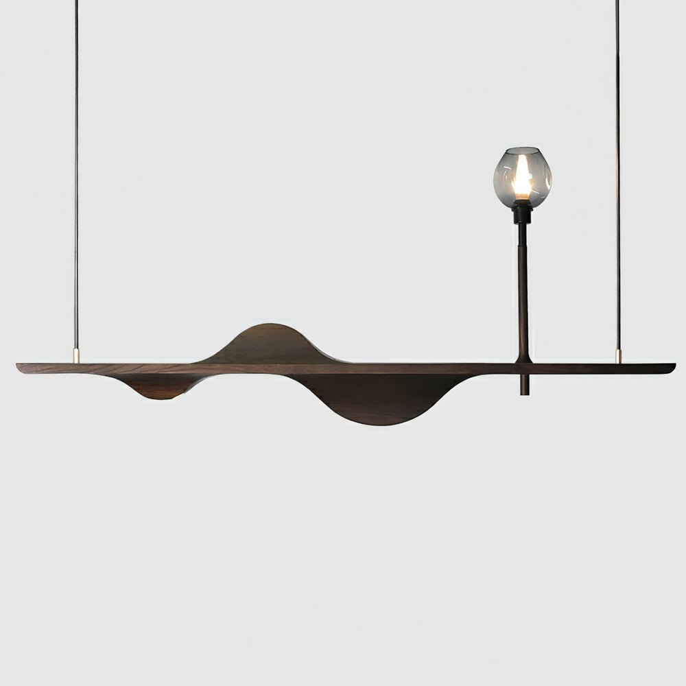 Cushais Wave hout hanglamp