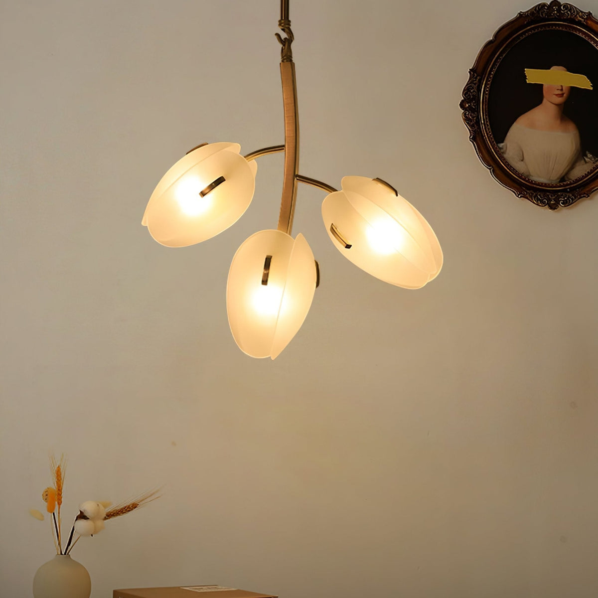 Blossom Moderne kroonluchter van glas