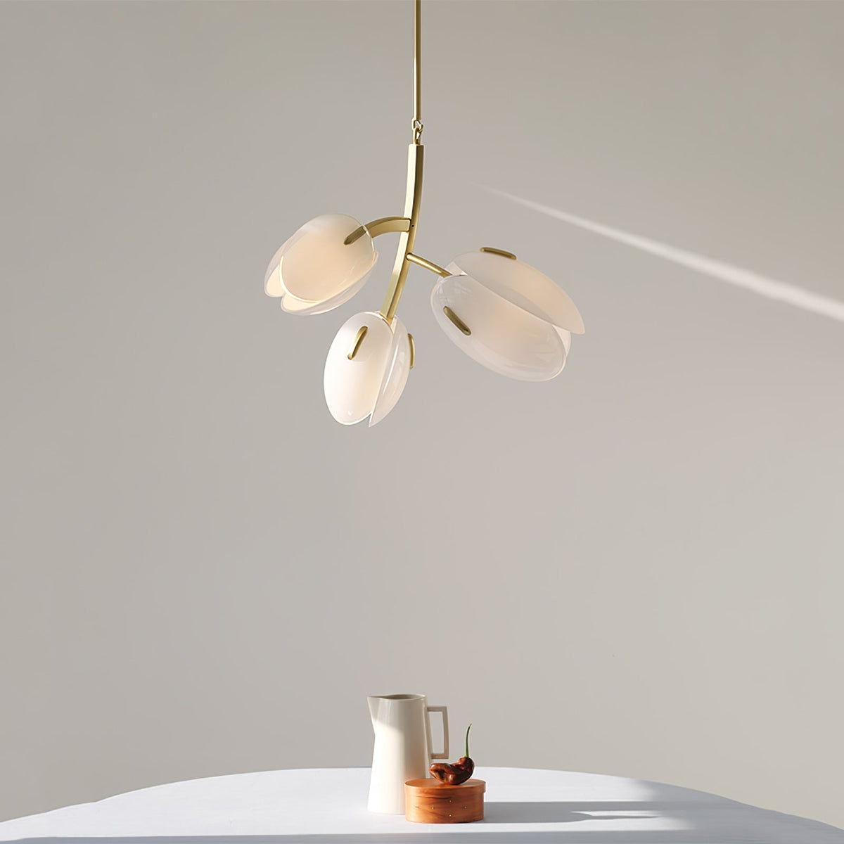 Blossom Moderne kroonluchter van glas