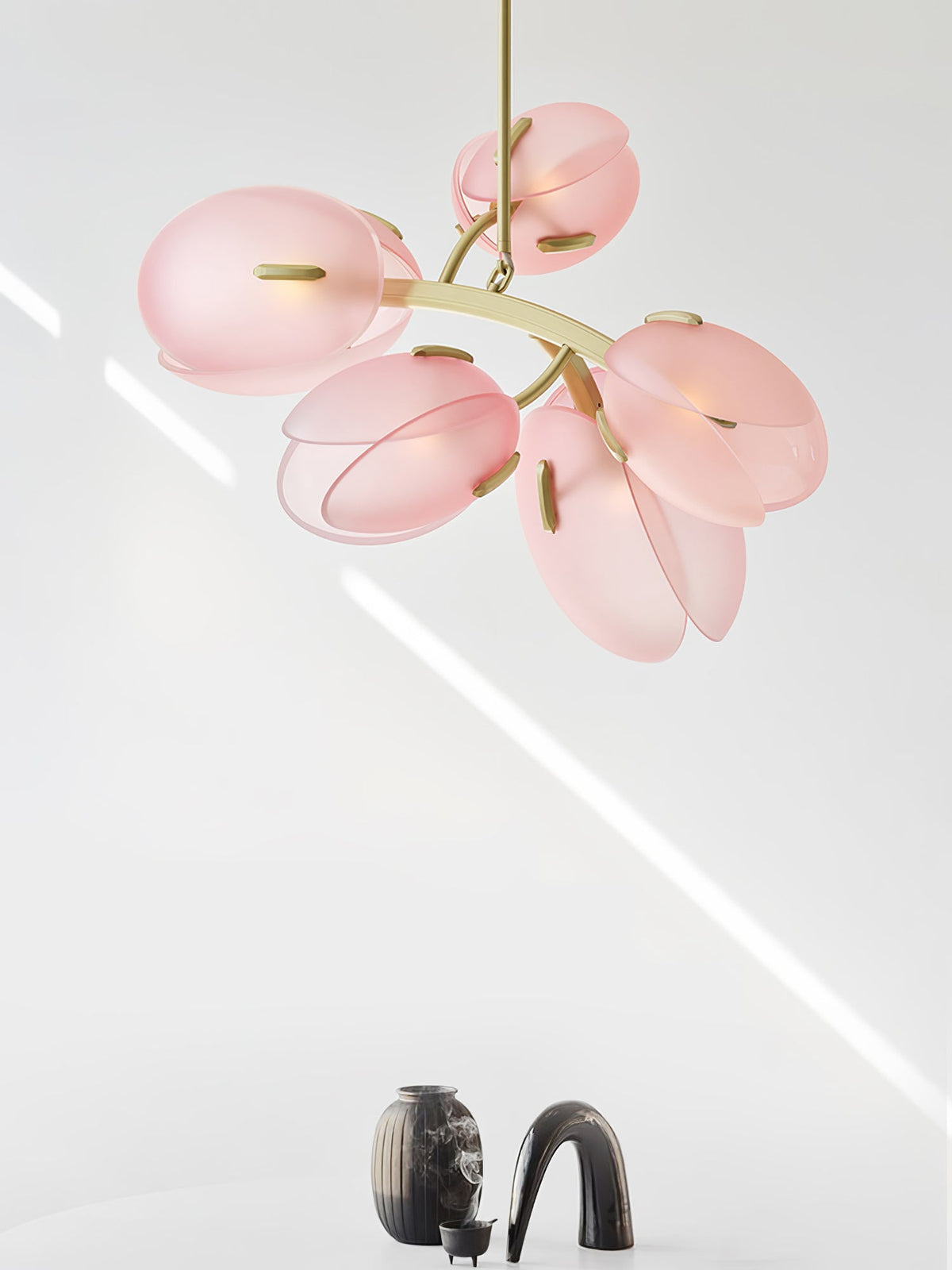 Blossom Moderne kroonluchter van glas