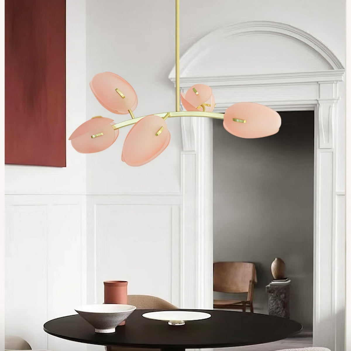 Blossom Moderne kroonluchter van glas