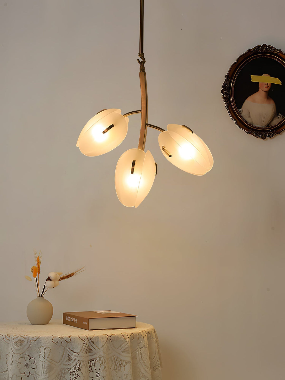 Blossom Moderne kroonluchter van glas