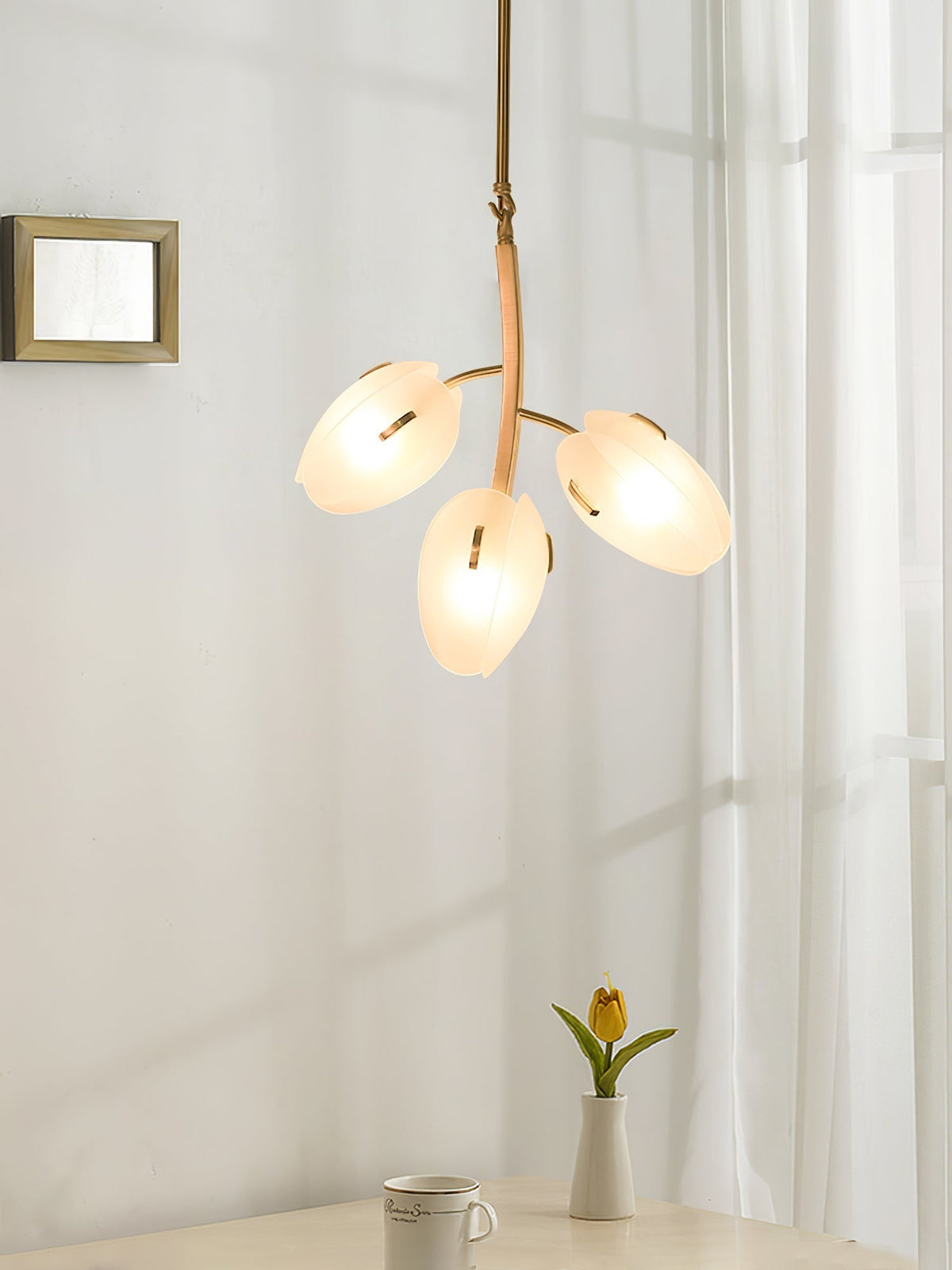 Blossom Moderne kroonluchter van glas