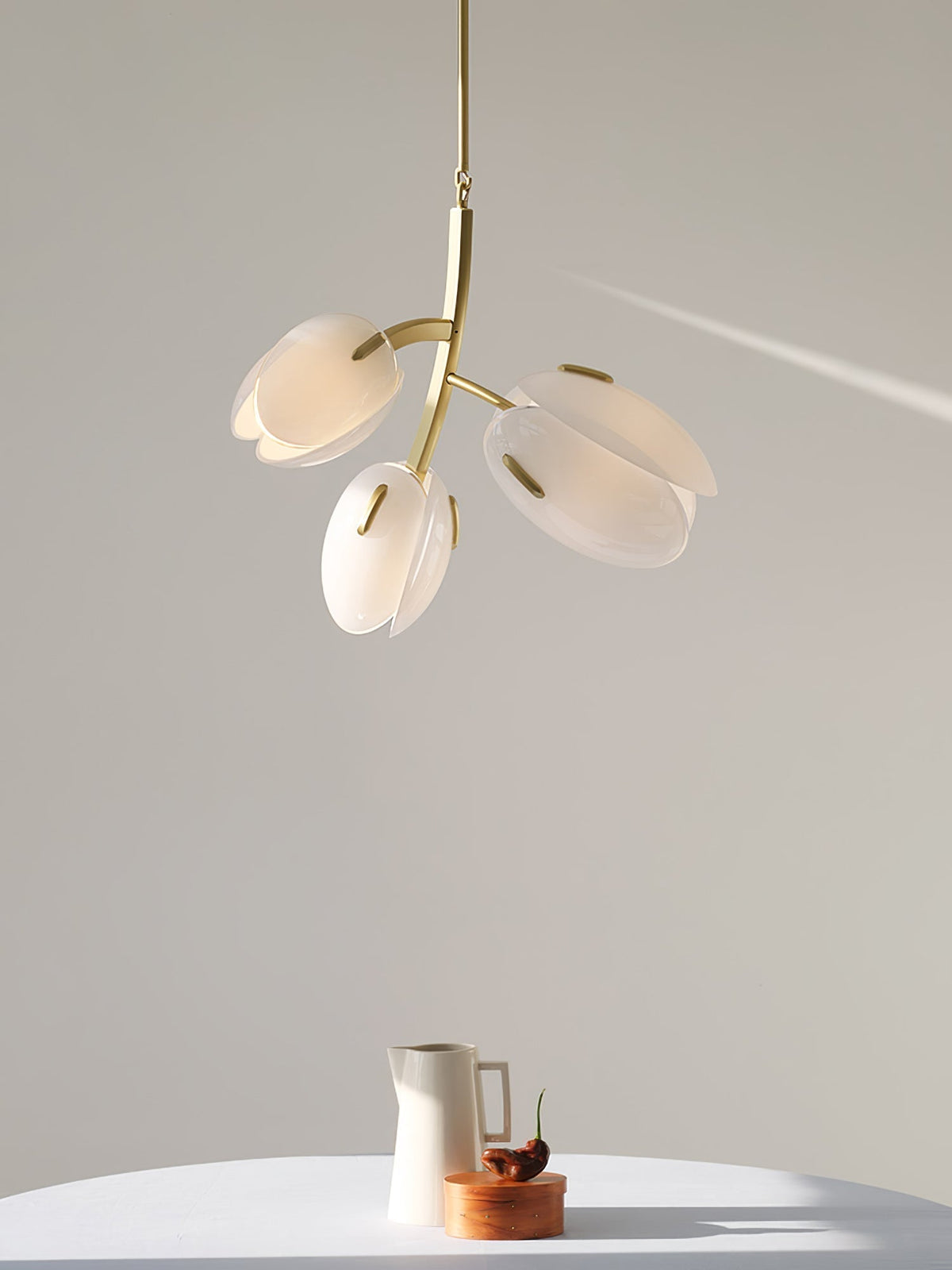 Blossom Moderne kroonluchter van glas