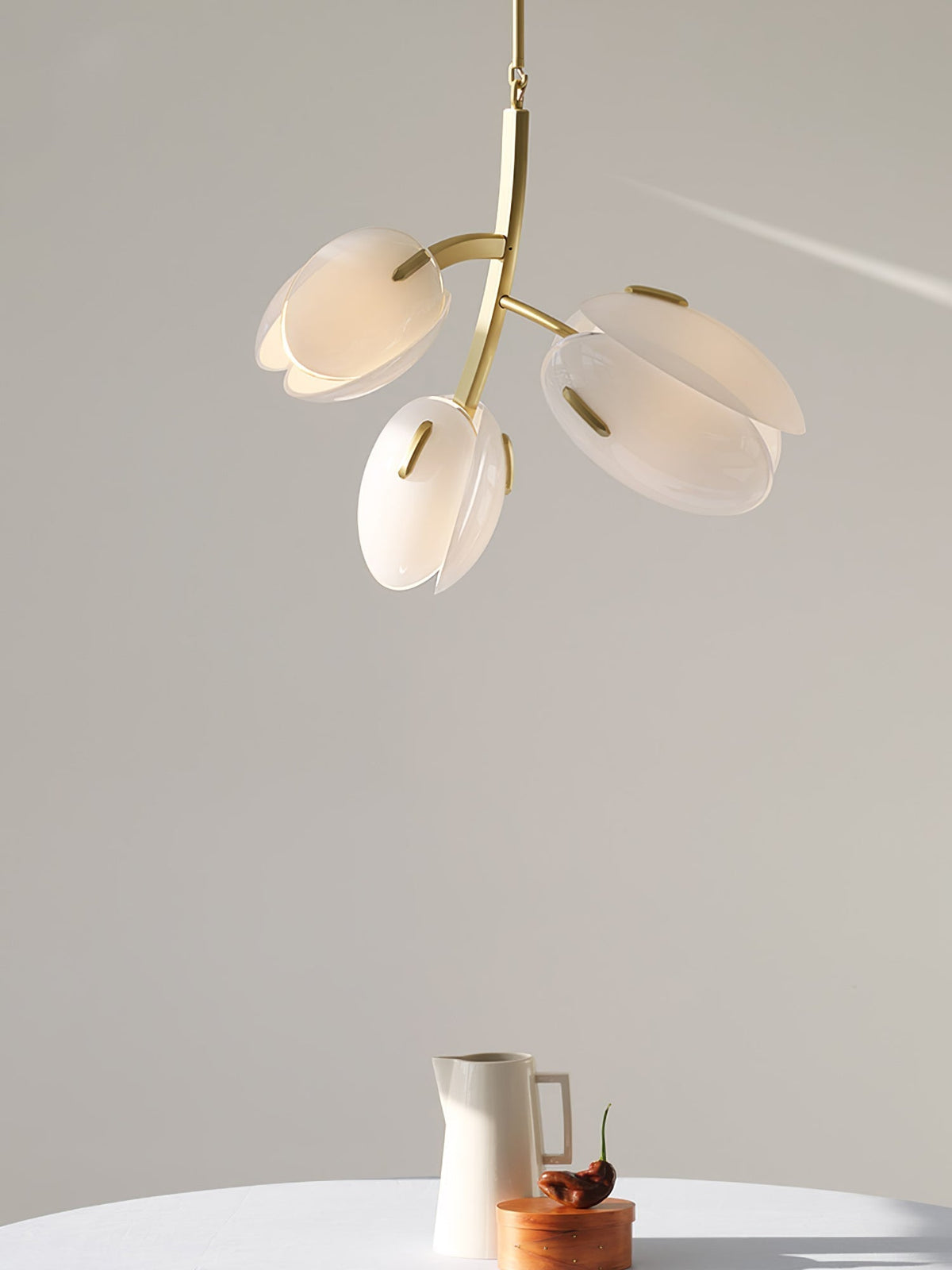 Blossom Moderne kroonluchter van glas