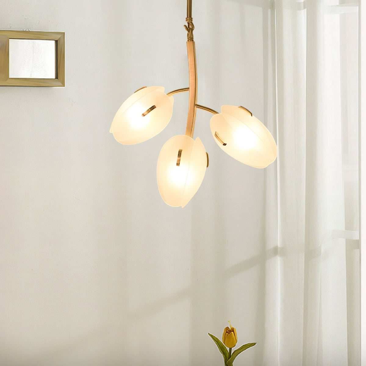 Blossom Moderne kroonluchter van glas