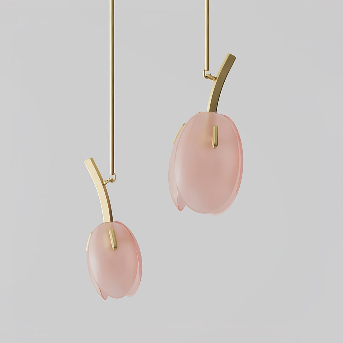Blossom Moderne kroonluchter van glas