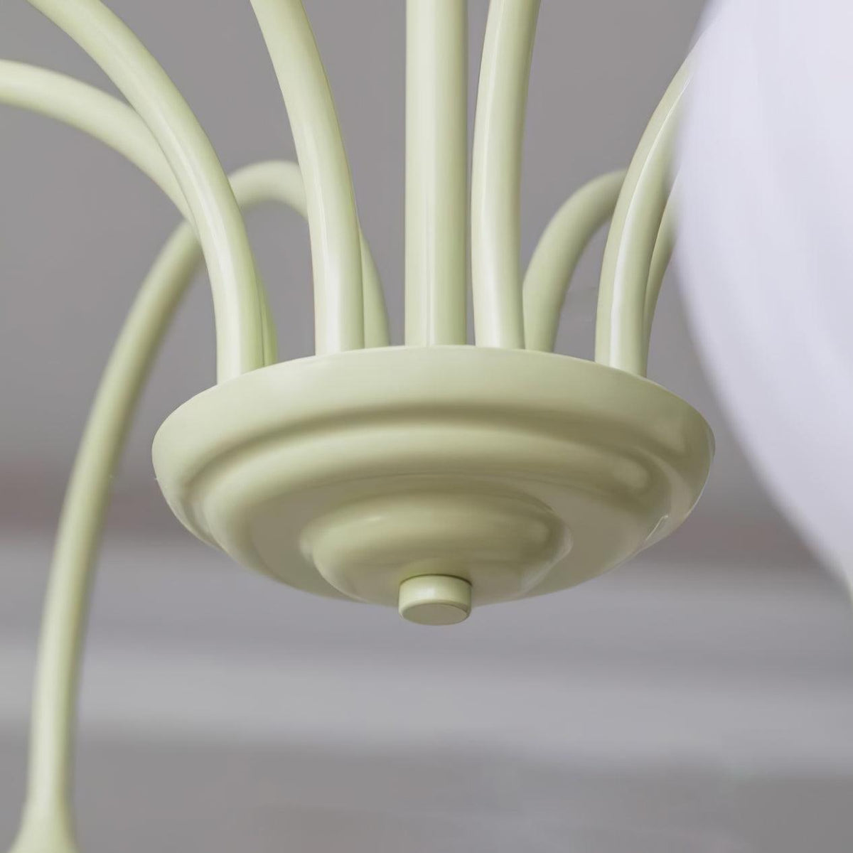 Eiraine kroonluchter Tulip Matcha glas