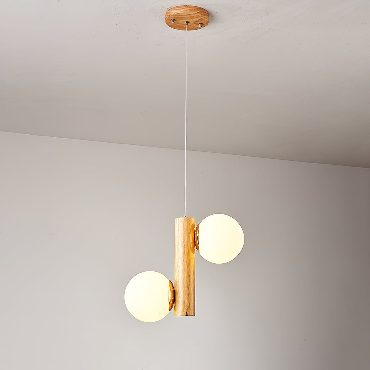 Solstica Hout klassieke hanglamp
