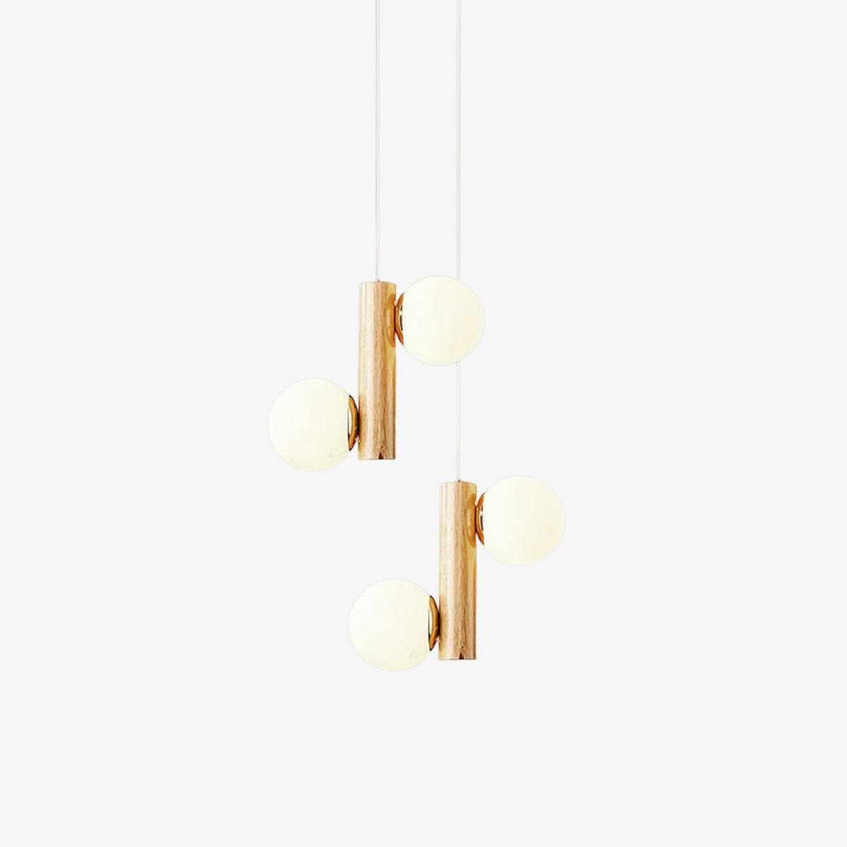 Solstica Hout klassieke hanglamp