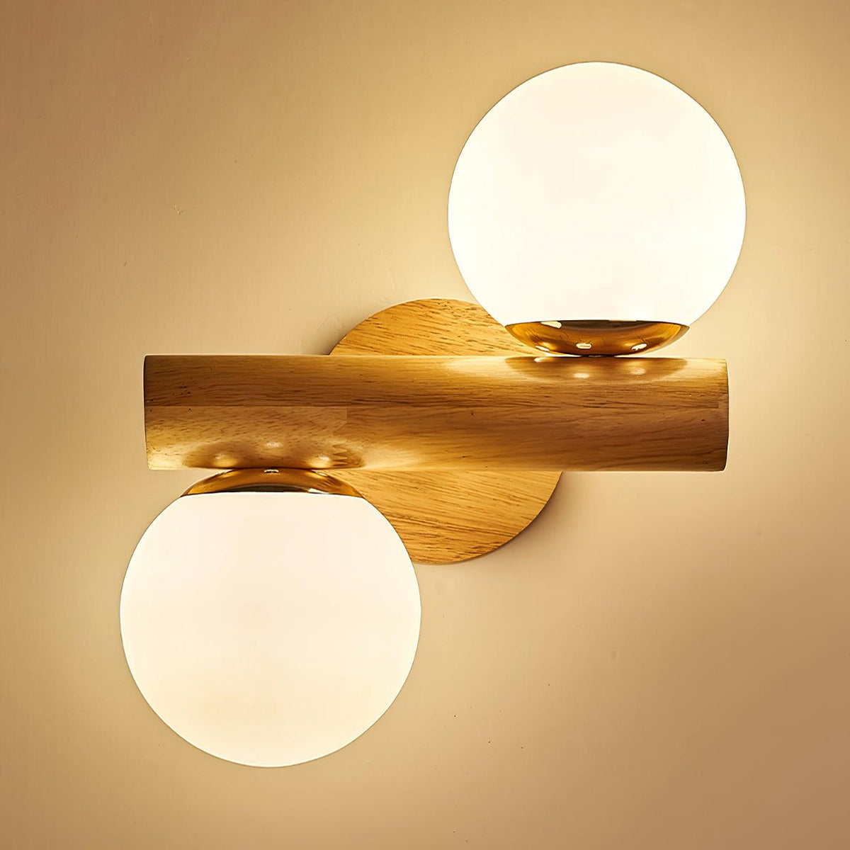Fioran Hout Scandinavische wandlamp