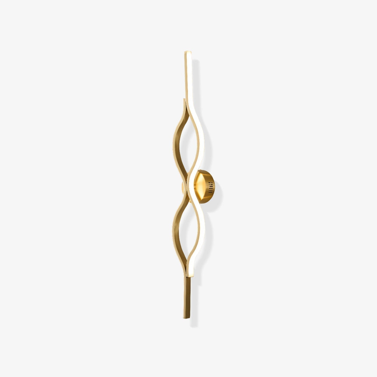 Myvenen klassieke Twist wandlamp van messing