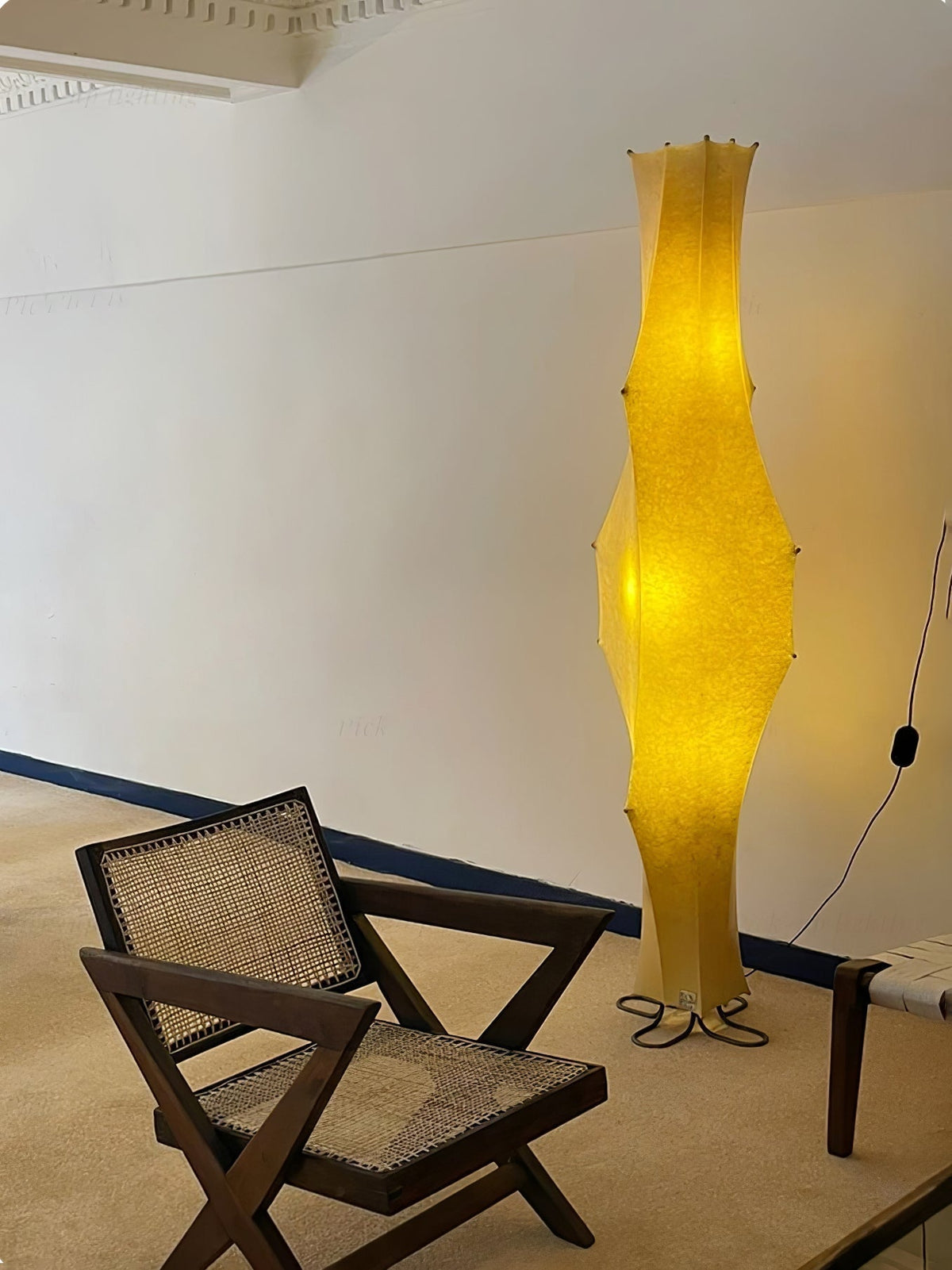 Vela Twist Zijde vloerlamp