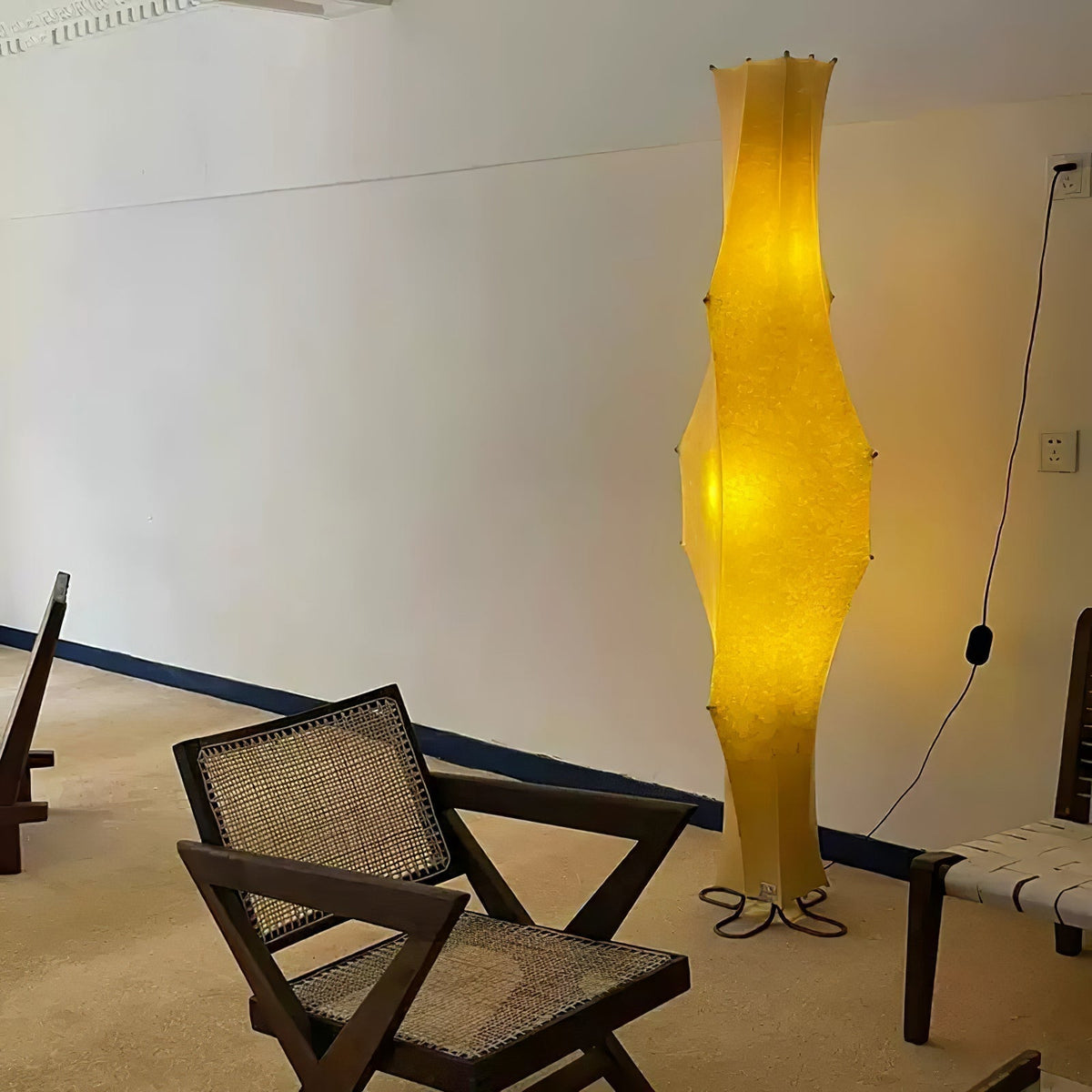 Vela Twist Zijde vloerlamp