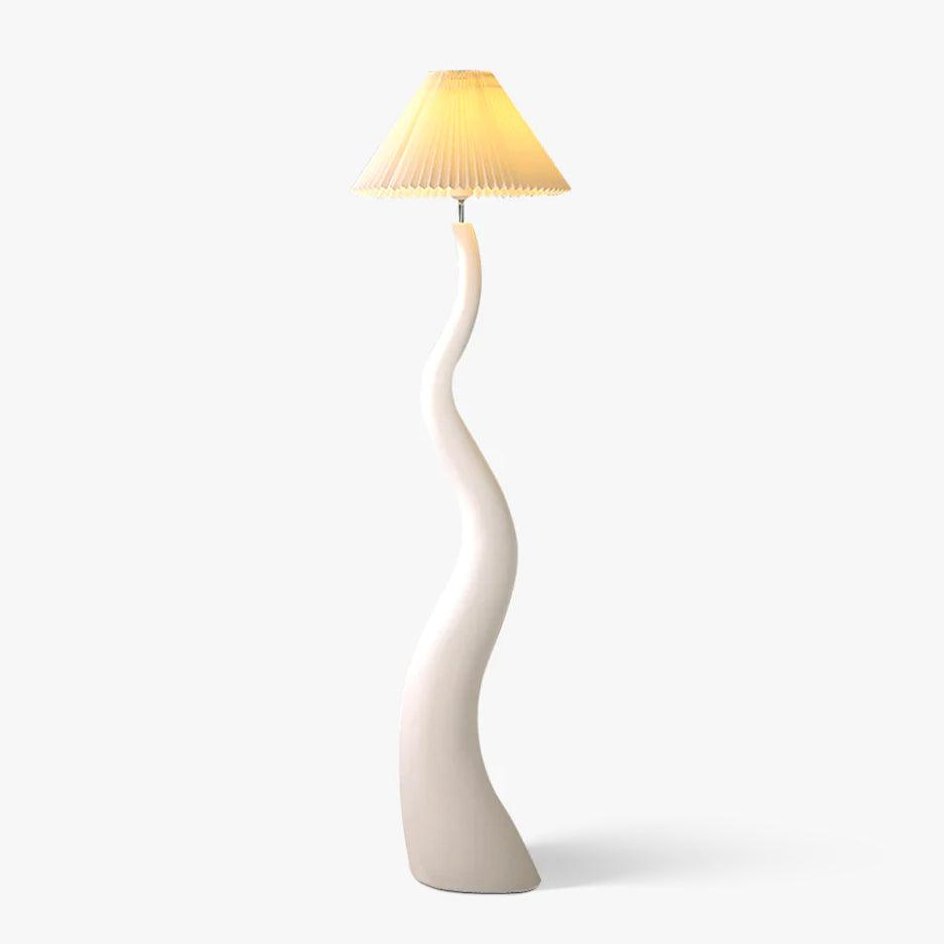 Bexyn vloerlamp van hars en stof