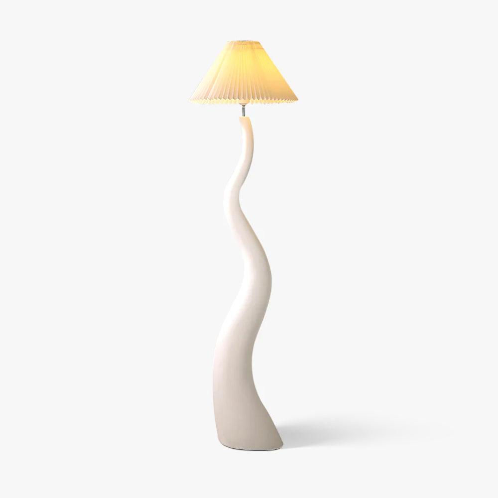 Bexyn vloerlamp van hars en stof