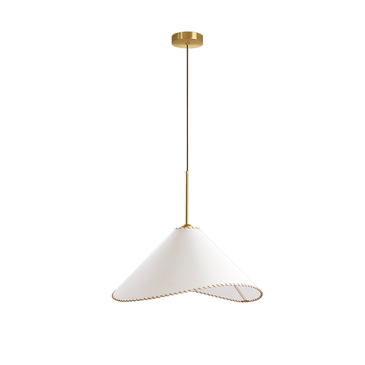 Aursoreth Nordic Twisted Shade stof hanglamp